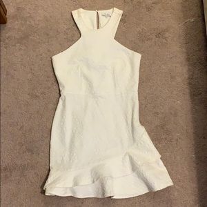 Parker white mini dress size XS